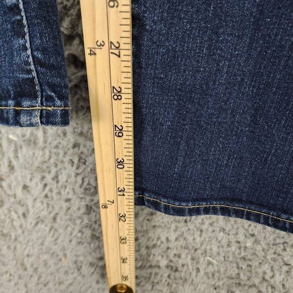 Lauren Ralph Lauren Jeans Womens 16W Dark Wash Stretch High Rise Bootcut *Read* - Picture 7 of 12